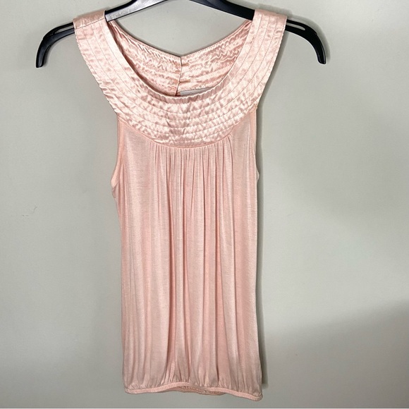 Charlotte Russe Light Pink Grecian Collar Blouse | Small - Picture 6 of 9